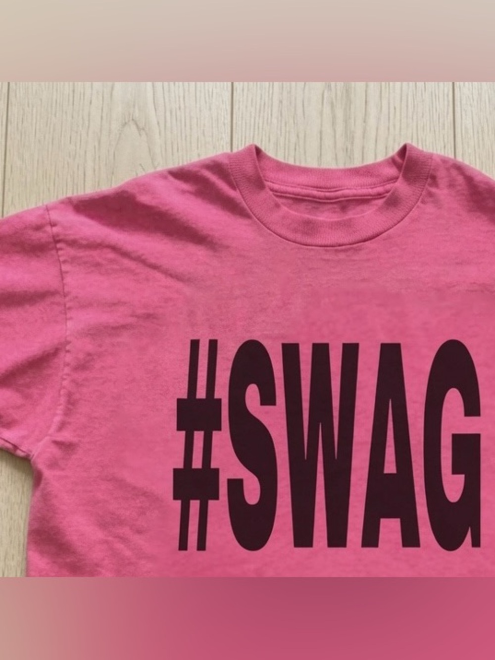 SWAG Pink Graphic Tee - Picture 3 of 4